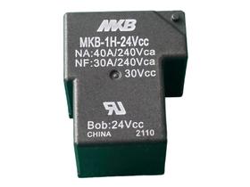 2x Rele 24v 30/40amp - Mkb-1h-24vcc 6Pinos Mkb