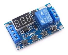 2X Relé Temporizador Digital Ajustável Delay Timer Chocadeir