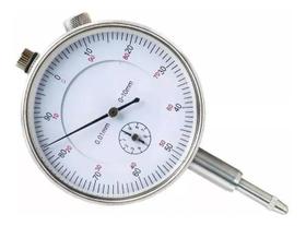 2X Relogio Comparador Escala 0-10Mm Grad 0,01Mm P/Base Magné