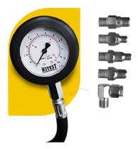 2X Relógio Medidor ar Medir Pressão De Óleo Do Motor Kit