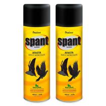 2x Repelente Natural Organic Aves Morcegos Óleo Mamona 400ml