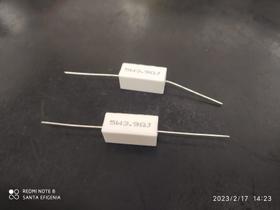 2x Resistor de Porcelana 3r9 5w 5% 2x Resistor de Porcelana 3r9 5w 5%