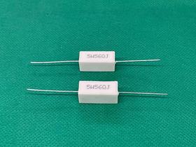 2x Resistor de Porcelana 56r 5w 5% 2x Resistor de Porcelana 56r 5w 5%