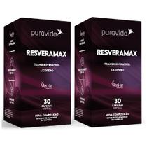 2x Resveramax - Puravida 30 cápsulas