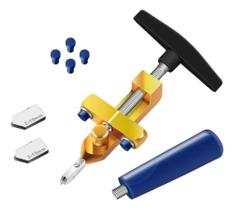 2X Riscador Manual Cortar Vidro Cerâmica Telha Piso Porcelan