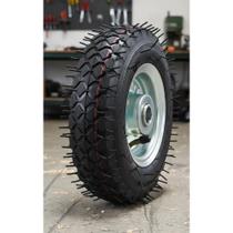 2x Roda Pneumática 250x4 Reforçada 150kg Carrinho Carga 2x Roda Pneumática 250x4 Reforçada 150kg Carrinho Carga