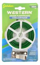 2X Rolo 30M Amarrilho Arame Encapado Lacre Plantas Orquídea
