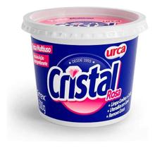 2X Sabão Pasta Cristal Rosa 500G