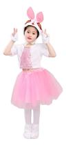2X Saia Tule Tutu Lisa Infantil Festa Carnaval Halloween 30C