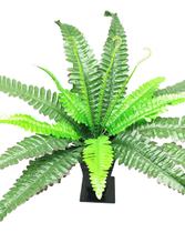 2x Samambaias Artificial 55cm Planta Folhagens Com 18 Folhas