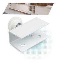 2X Sapata Pé Nivelador Regulável 1/4 Branco Chapa U 15Mm - 8 2X Sapata Pé Nivelador Regulável 1/4 Branco Chapa U 15Mm - 8