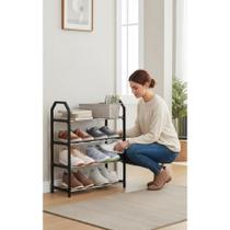 2x Sapateira Preta 8 Pares: Organização & Estilo