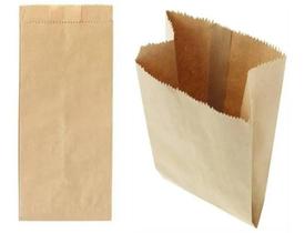 2X Saquinho Marrom Papel Kraft 0.5Kg -500 Unidades