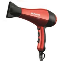 2X Secador De Cabelo Mondial Infinity Ion 2500 Sc-12 Vermelh