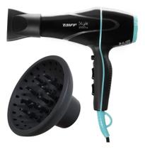 2X Secador De Cabelo Taiff Style 2000W Com Difusor Cachos C/