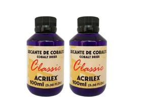 2X Secante de Cobalto 100ml Acrilex 2X Secante de Cobalto 100ml Acrilex