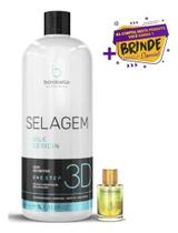 2X Selagem 3D Borabella - Escova Progressiva Orgânica Litro