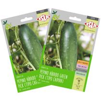 2X Semente Pepino Híbrido Green Pick Caipira(3,8g)Super ISLA