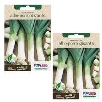 2X Sementes Alho Porro (Gigante) TOPSEED