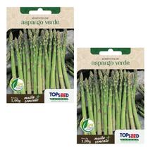 2X Sementes Aspargo Verde TOPSEED 2X Sementes Aspargo Verde TOPSEED
