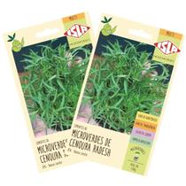 2X Sementes Brotos de Microverdes de Cenoura Radesh ISLA 2X Sementes Brotos de Microverdes de Cenoura Radesh ISLA
