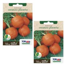 2X Sementes Cenoura Planeta (Bolinha) TOPSEED 2X Sementes Cenoura Planeta (Bolinha) TOPSEED