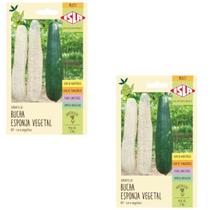 2X Sementes de bucha vegetal Esponja vegana ISLA 2X Sementes de bucha vegetal Esponja vegana ISLA