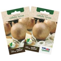 2X Sementes de Cebola Texas Early Grano 502 TOPSEED