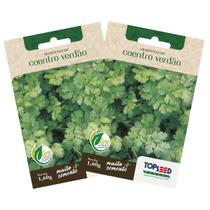 2X Sementes de Coentro Verdão TOPSEED