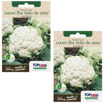 2X Sementes de Couve-Flor Bola de Neve (Inverno) TOPSEED 2X Sementes de Couve-Flor Bola de Neve (Inverno) TOPSEED