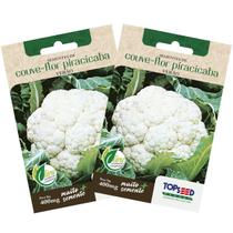 2X Sementes de Couve-Flor Piracicaba de Verão TOPSEED