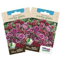 2X Sementes de Cravina Gaiety (Sortida) TOPSEED