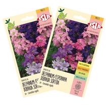 2X Sementes de Delphinium Esporinha Dobrada (Sortida) ISLA 2X Sementes de Delphinium Esporinha Dobrada (Sortida) ISLA