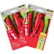 2X Sementes de Pimenta Cayenne (Dedo de Moça) Super ISLA