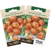 2X Sementes de Pimenta Habanero (Orange) TOPSEED