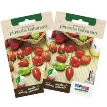 2X Sementes de Pimenta Habanero (Red) TOPSEED 2X Sementes de Pimenta Habanero (Red) TOPSEED