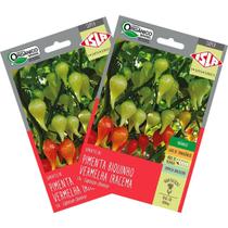 2X Sementes de Pimenta Iracema (Biquinho Vermelha) Orgânica