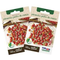 2X Sementes de Pimenta Peito de Moça TOPSEED 2X Sementes de Pimenta Peito de Moça TOPSEED