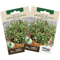 2X Sementes de Pimenta Picante para Vaso TOPSEED 2X Sementes de Pimenta Picante para Vaso TOPSEED