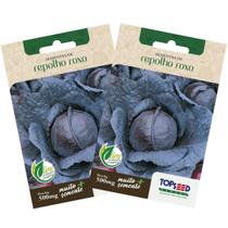 2X Sementes de Repolho Roxo TOPSEED 2X Sementes de Repolho Roxo TOPSEED