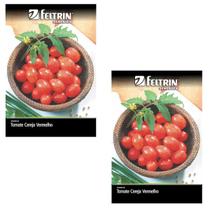 2X Sementes de Tomate Cereja Carolina FELTRIN