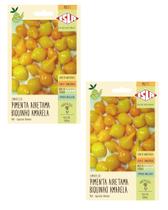 2X Sementes Pimenta Biquinho Amarela Isla 2X Sementes Pimenta Biquinho Amarela Isla