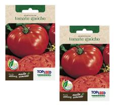 2x Sementes Tomate Gaúcho Maçã Gigante Verdadeiro Saboroso