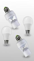 2x Sensor Presença Fotocélula E27 com LED 2x Sensor Presença Fotocélula E27 com LED