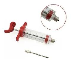 2X Seringa Com Agulha P Injecao De Temperos Em Carnes E Fran