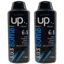 2x Shampoo 6 Em 1 Cães E Gatos Condicionador Hidrata Pet 750ml