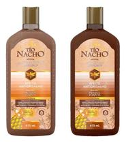 2X Shampoo + Condicionador Efeito Antigrisalho Tio Nacho 415