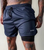 2X Shorts 2 Em 1 Masculino Kaizen - Conforto E Estilo 2X Shorts 2 Em 1 Masculino Kaizen - Conforto E Estilo
