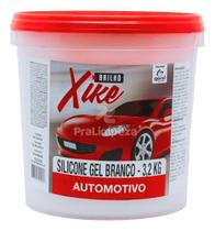 2X Silicone Gel Branco Perfumado Automotivo Premium - 3,