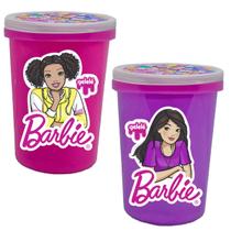 2x SLIME COM CHARMS 180G - BARBIE - SORTIDO - DOCE BRINQUEDO